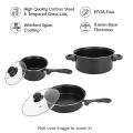 13pcs Non Stick Cookware Set Stainless Steel Pot Fry Pan Cooking Set Kawali Induction Pan Set Cookin. 