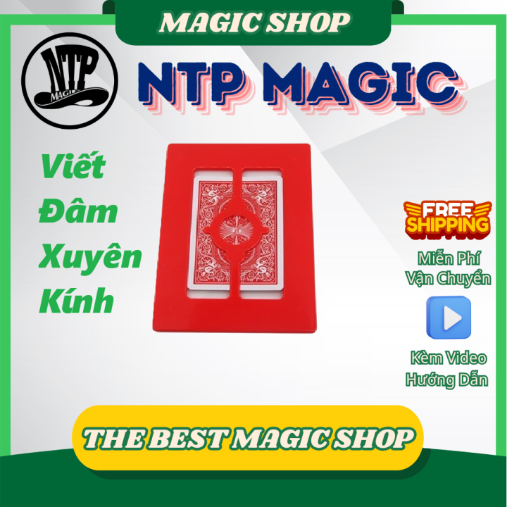 [Freeship] Ảo thuật viết đâm xuyên kính hàng chuẩn nhựa tốt kính trong ...
