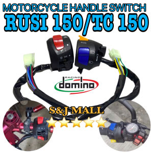 MOTORCYCLE HANDLE SWITCH FOR RUSI 150 / TC 150 1 SET LEFT AND RIGHT domino