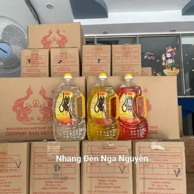 Combo 6 chai Thùng Dầu Đèn Lưu Ly Loại 1 chai lớn 12 kg