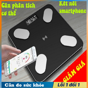 Cân sức khỏe điện tử thông minh kết nối blutooth phân tích cơ thể Perfect cân đo độ béo mỡ lượng nước cơ bắp Kiểm Soát Ăn Uống Hoạt Động Thể Thao