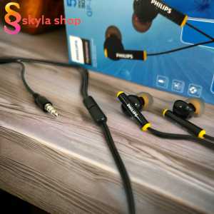Headset PHILIPS Stereo Earphone Bass Suara Jernih Extra Bass PHILIPS HEADPHONE
