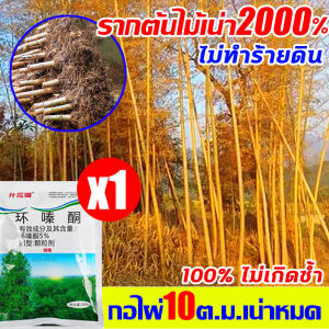 ราคาโรงงาน! ผงกำจัดกอไผ่ 500g แบบผง ยาฆ่าต้นไม้ วัชพืชได้ เน่าถึงราก