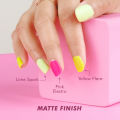 Barry M Hi Vis Neon Nail Paint | Barry M Hi Vis Neon Matte Nail Paint. 