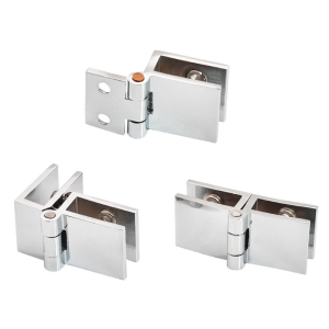 Heavy Duty 0/90/180Degree Glass Door Cabinet Showcase Cabinet Clip Glass Shower Door Hinge Replacement Part Copper