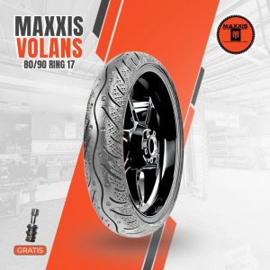 Ban Motor Bebek MAXXIS VOLANS 80/90 Ring 17 Tubeless