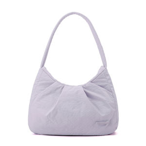 【Colorful Fox】Nylon messenger bag women dumpling bag portable satchel armpit bag simple shoulder canvas bag