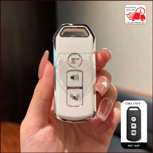 Ốp Chìa Khóa Xe Máy Honda SH300i ADV 750 Hợp Kim Cao Cấp Họa Tiết 3 Sọc Màu Và Cờ Ý Lịch Lãm Sang Trọng