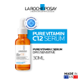 La Roche Posay Pure Vitamin C12 New Formula - Serum Normal / Sensitif / Kerutan. 