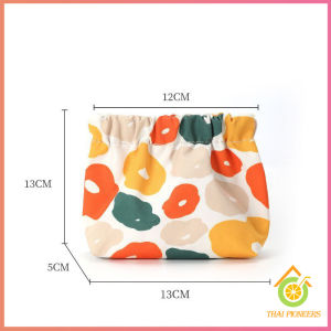 Thai Pioneers กระเป๋าเครื่องสําอาง  แบบพกพา สําหรับผู้หญิง makeup bag