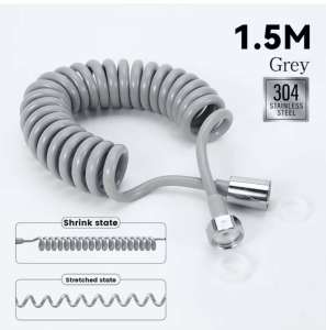 Bidet Hose Spring Water Hose Flexible Shower Hose Bidey Toilet Bathroom Accessories