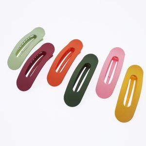 Large Frosted Hollow Hair Clips Hairdressing Duckbill Clip Hair Styling Tool Braiding Clip Hairpins Barrettes Makeup Washing Face
