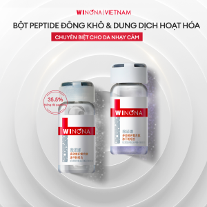 Bột Peptide Đông Khô Phục Hồi Da Nhạy Cảm Winona 100mg + 10ml Dung Môi Kích Hoạt WINONA