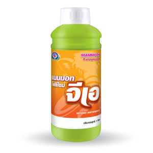 แมมมอท โฟลิไซม์ จีเอ สูตร 0-17-5 ขนาด 1 ลิตร ขั้วเหนียวแข็งแรง ลดหลุดร่วง #แอลเจอะโกร