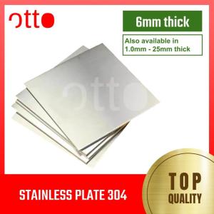 Stainless Plate 304 - 6mm Thick
