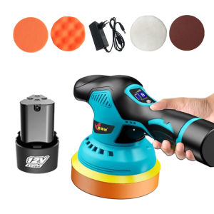 【รับประกัน 10 ปี】เครื่องขัดสีรถ เครื่องขัดสีรถไร้สาย เครื่องขัด เครื่องขัดสีไร้สาย เครื่องขัดสี เครื่องขัดสีแบบไร้สาย แบบไร้สาย 5 นิ้ว เครื่องขัดไฟฟ้า เครื่องขัด แว็กซ์และขัดเงา เครื่องทำความสะอาดพื้นผิว เรียบ เครื่องขัดสีรถยนต์ มีการรับประกันจากผู้ขาย