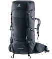 Deuter Aircontact Core 70+10 (Black) | Trekking Backpack. 