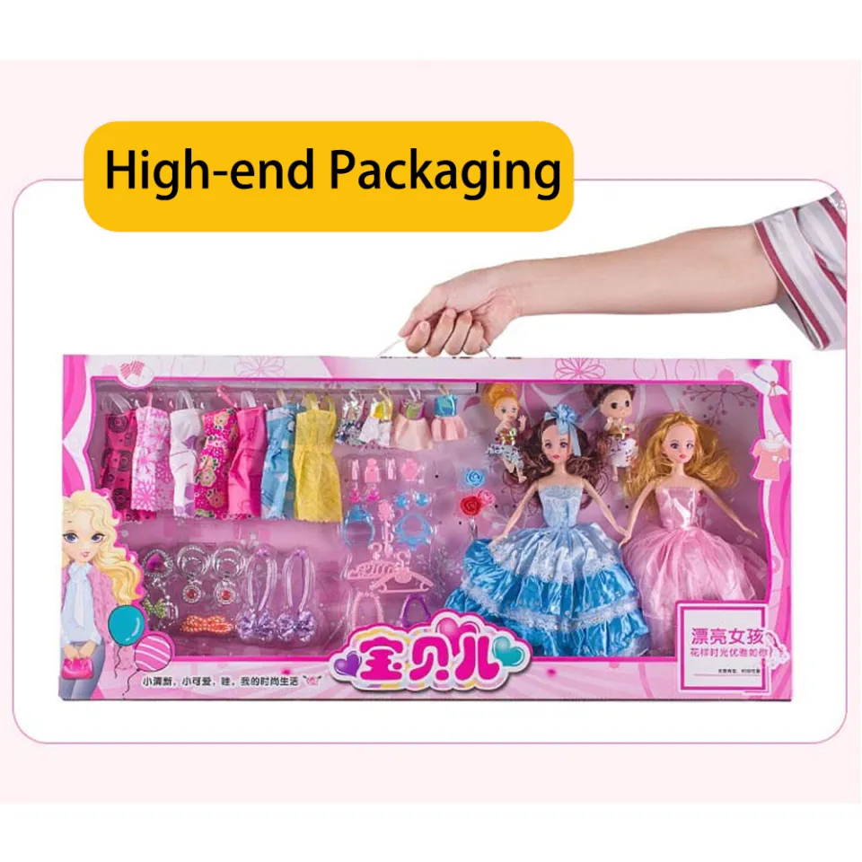 Girl Barbie Doll Set, Packaging Type: Box at Rs 80/piece in