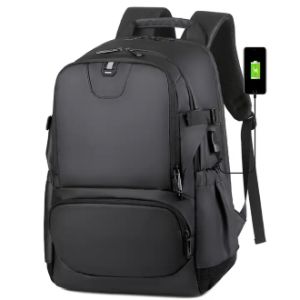 Tas Ransel Laptop Antitheft Waterproof USB Charging Trendy Raw Material Backpack