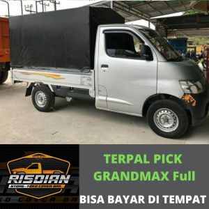Cover Bak Full menyesuaikan Ukuran Besi pada Pick up Segala jenis ( WAJIB CHAT DULU HANYA TERPAL )