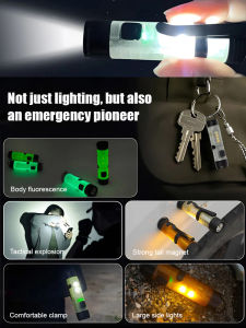 Outdoor Portable Multifunctional Mini Flashlight Light