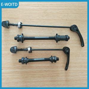 【E-WOITD】 Bicycle Quick Release + Front Rear Axle Release Rod Front And Rear Bearing Road Bike Rear Axle Modification Accessories