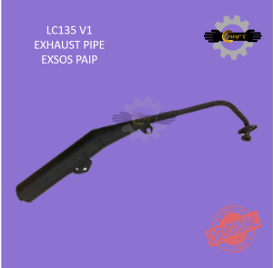 YAMAHA LC135 V1 EXHAUST MUFFLER 1 EKSOS STANDARD 1S8-E4703-09 100% ORIGINAL LC135 V1 EKSOS
