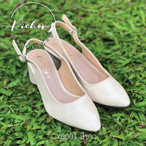 รองเท้าสวย พร้อมส่งวันนี้ รองเท้ารุ่น CY6001 Gooddy รองเท้าส้นสูง 2 นิ้ว รองเท้าหัวแหลม รองเท้าสายรัดหลัง รองเท้ารัดส้น ฝีมือคนไทย