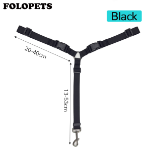 FOLOPETS Pet Dog Safety Leash Pet Multi-functional Car Motorcycle Safety Belt Adjustable Dog Leash Pet Safety Rope