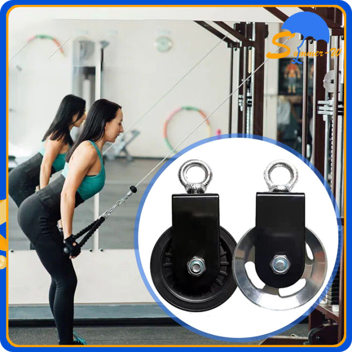 88mm Roda Pulley Home Gym Single Katrol Pulley Cable Machine Untuk
