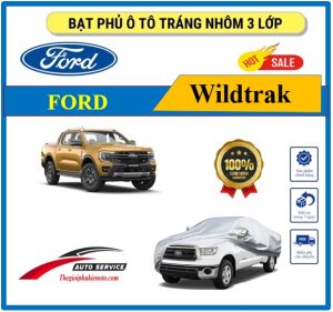 Bạt Phủ Xe FORD Raptor tráng nhôm cao cấp-Chống nắng chống mưa 3 lớp