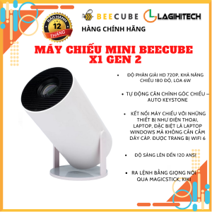 *Lagihitech* Máy Chiếu Mini BeeCube X2 Max GEN 4 Xtreme GEN 2  X1 GEN 2  Harmony Độ phân giải Full HD 1080P Bảo Hành 1 năm Máy chiếu 4k cho điện thoại - Hàng chính hãng