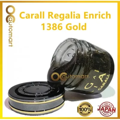 Original CARALL Regalia Enrich Velvet Musk GOLD Series / 1386G / 1386 G Air Refreshener 65ml (Special Edition) Automotive Interior Accessories