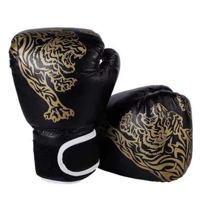 MMA Glove Boxing Sarung Tangan Tinju Training Half Finger Glove Muay Thai Kickboxing Sport Equipment 拳击手套