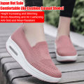 guibai Japanese popular comfortable air cushion wedges shoes. 