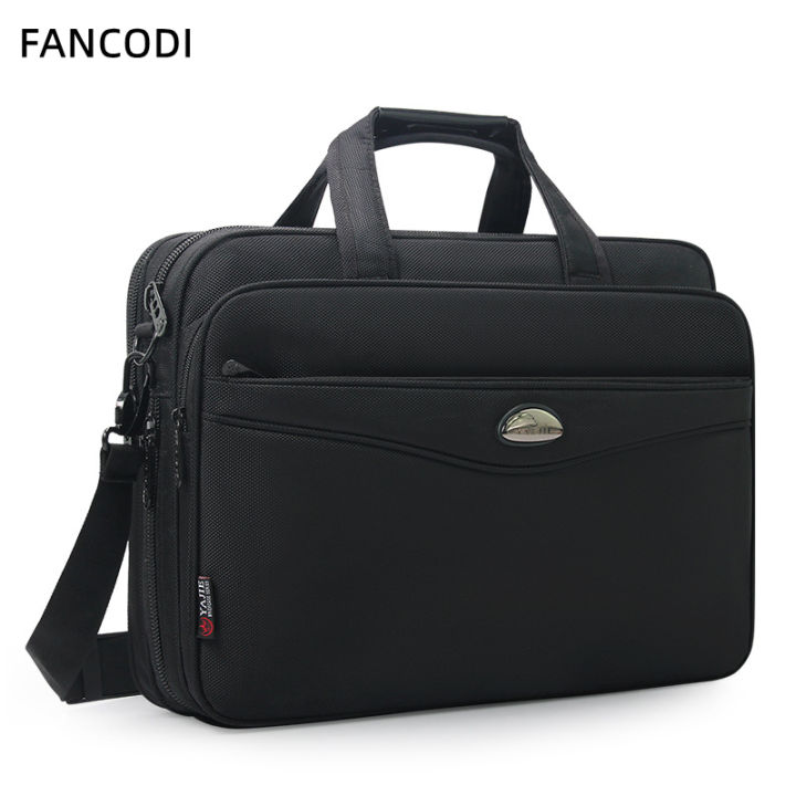 COD FANCODI Waterproof Tough Oxford 16 Inch Laptop Case Briefcase