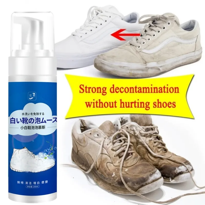 Shoe Cleaner How To Remove Yellow Stain From White Shoes Vinegar