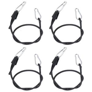 4PC khỏe có thể điều chỉnh dây Bungee siêu đàn hồi xe gắn máy dây cột cố định dễ dàng để sử dụng cho hàng hóa ngoài trời đảm bảo