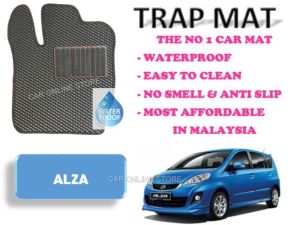 Perodua Alza TrapMat Customize Car Floor Mat 100%Waterproof Anti Slip Easy to Clean(Front & Rear) - Perodua Accessories