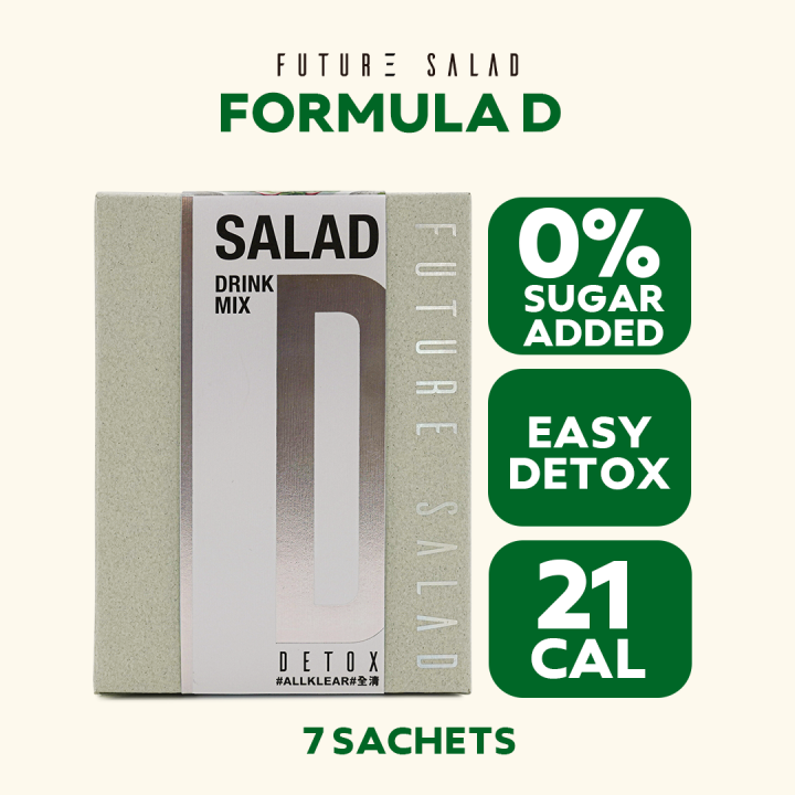 ลดพุง 7 วัน 🔥 Future Salad สูตร Detox (7 ซอง) ฟิวเจอร์สลัด สูตรดีทอกซ์ ...