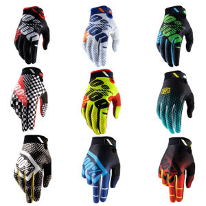 100% Full-Finger Racing Motorcycle Gloves MTB Bike Mittens Off-Road Riding Outdoor Sports Sweat absorption guantes