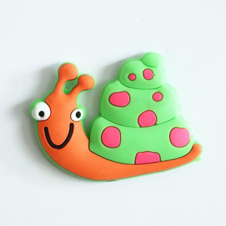 Free shipping 1pc Cute Cartoon Animal fridge whiteboard sticker Silicon Gel Refrigerator