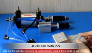 CGdailyToolsMix 4F210-08 Pneumatic Foot Pedal Air Valve Switch G1/4 Threaded FV-320 Pressure Control 3Way 2 Position