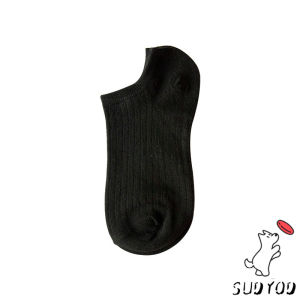 THUMBS UP ถุงเท้าข้อสั้น แนววินเทจแฟชั่น วัสดุผ้าฝ้ายแท้ ระบายอากาศดี  สไตล์ญี่ปุ่น Women socks