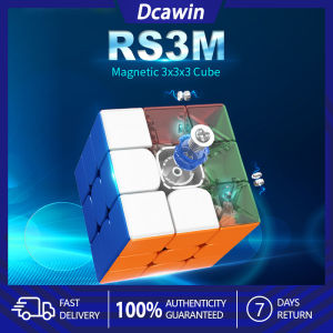 3x3 Puzzle Cube Moyu RS3M Magnetic Speed Cube Professional Smooth Stickerless Magic Cube Puzzle Toy RS3M