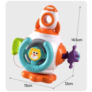 Montessori 6 in 1 Busy Cube Colourful Sensory Busy Toy