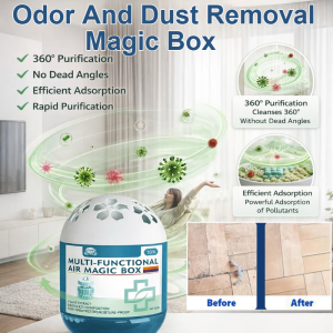 [Dust Buster] All-Purpose Automatic Vacuum Cleaner Moisture-Absorbing Dust-Removing Odor-Decomposing Air Magic Box