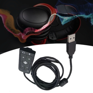 เสียงภายนอกเพลงแจ็คอแดปเตอร์ USB เป็น3.5มม. สำหรับ Cloud2 7.1อุปกรณ์ชุดหูฟัง