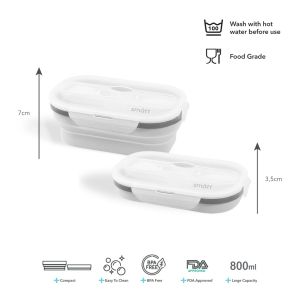 Smatt Twin Package - Smatt Foldable Lunchbox 2PCS