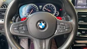 Cornerr Carbon Fiber Steering Wheel  Shift Paddle For BMW 3 5 6 7 8 Series G20 G30 G31 G32 G11 G12 G14 G15 G16 F91 F92 F93 M5 M8 7M5T2